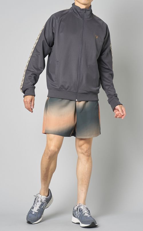 コントラストテープトラックジャケット