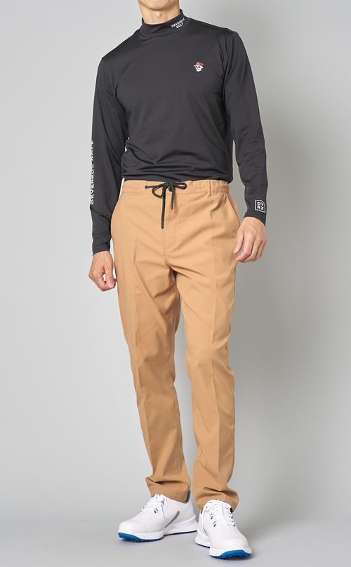 【手洗い可】モックロングスリーブTシャツ