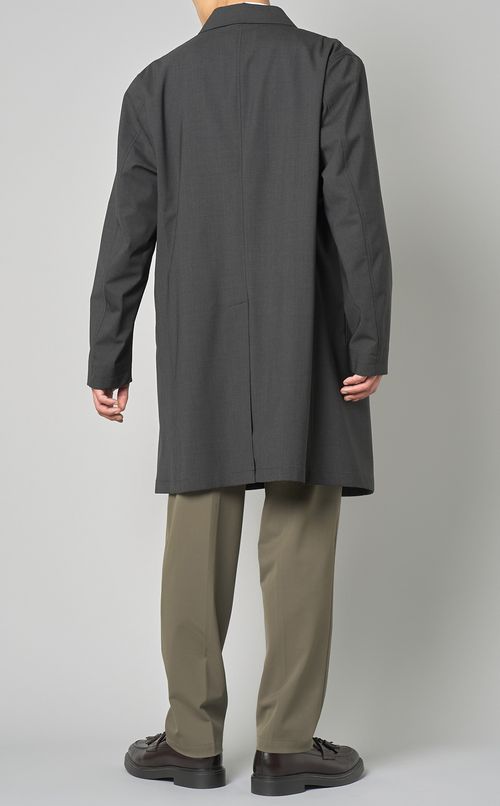 ウールステンカラーコート