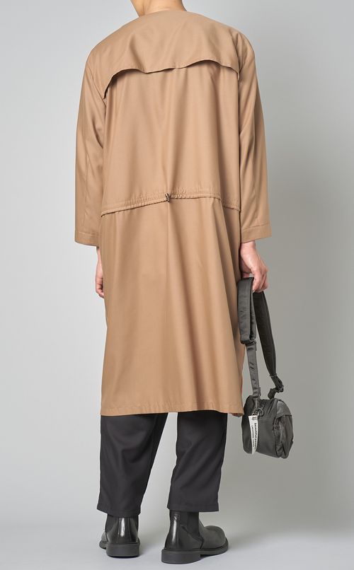 ハーフエンブロイダリーガウンコート