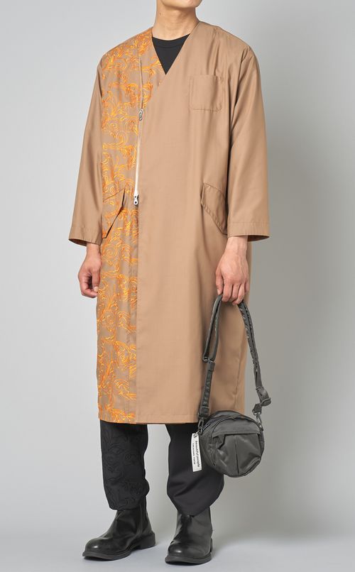 ハーフエンブロイダリーラップパンツ