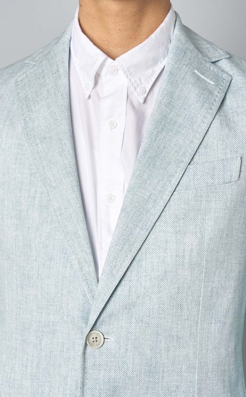 ヘリンボンシングルジャケット