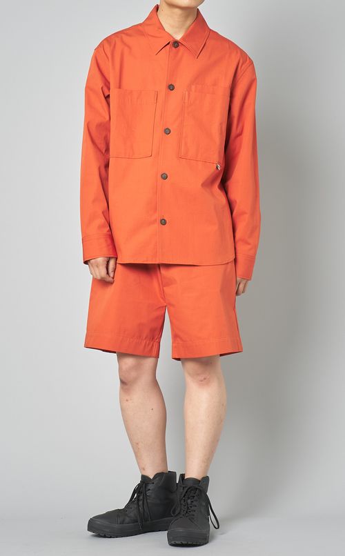 ダブルポケットオーバーシャツ