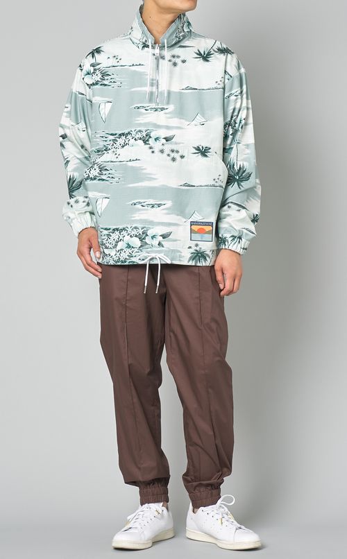 グラフィックプルオーバージャケット