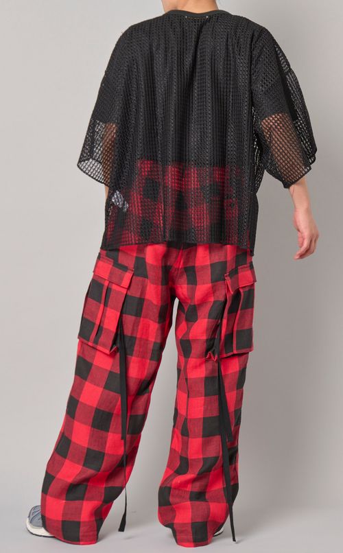 バッファローチェックパンツ