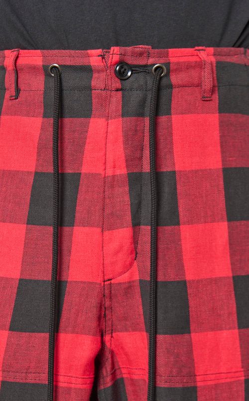 バッファローチェックパンツ