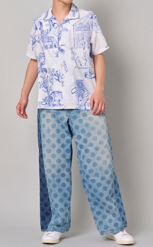 グラフィックショートスリーブシャツ