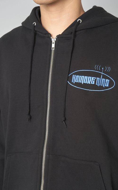 アンテナジップアップフーディー