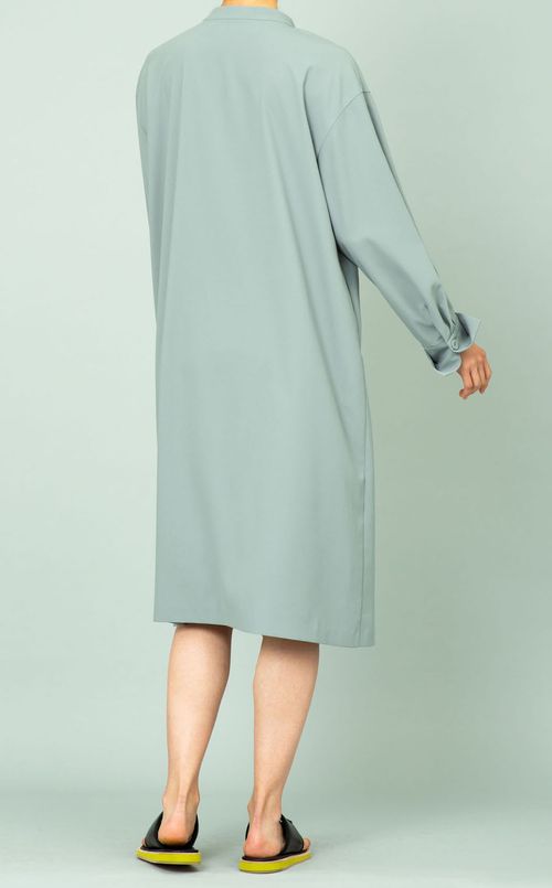 プリーツスキッパーワンピース