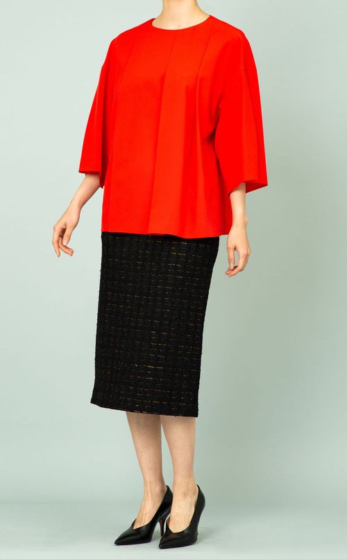 フロントタックTブラウス