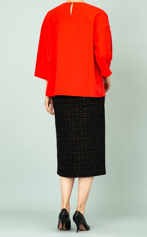 フロントタックTブラウス