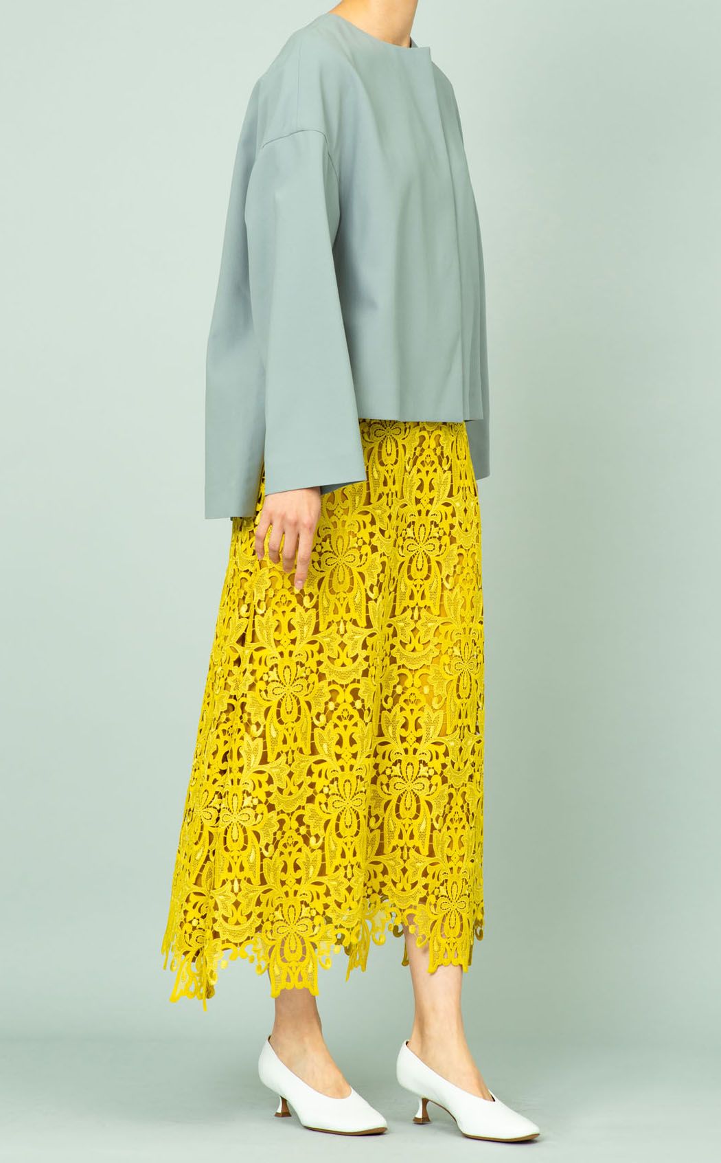 【極美品】ADORE ノーカラードロップショルダージャケット Mサイズ ADORE｜ノーカラードロップショルダージャケット