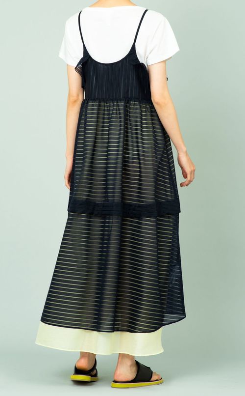 キャミソールギャザーワンピース