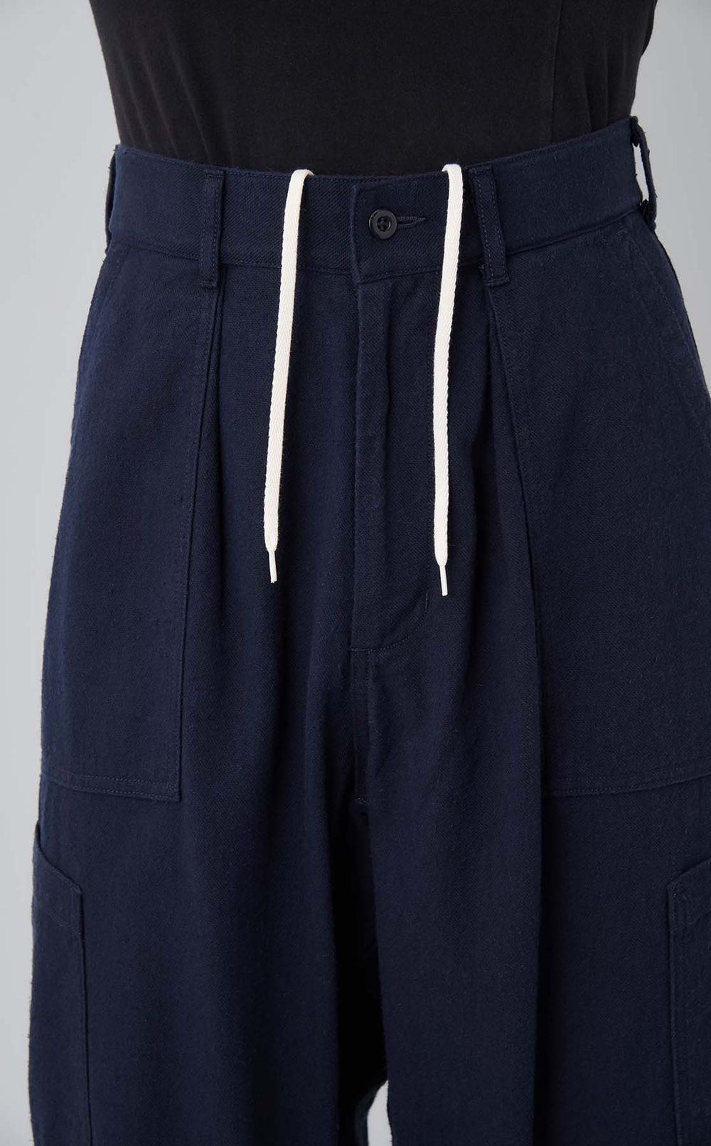 シルクネップコットンツイルパンツ