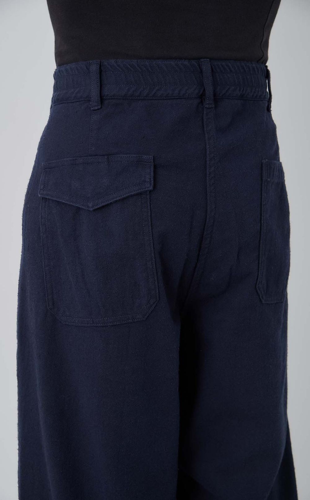 シルクネップコットンツイルパンツ