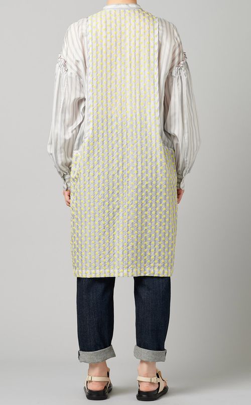 エンブロイダリーロングシャツ