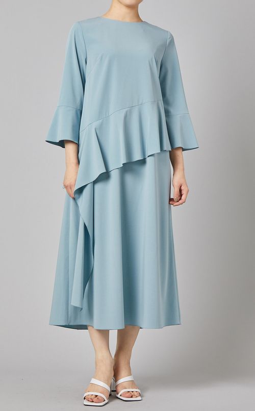 アシンメトリーワンピース