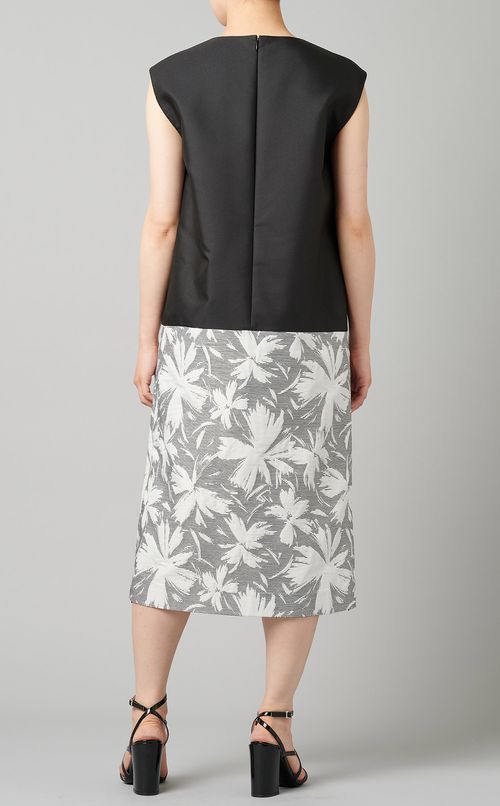 フラワージャガードワンピース