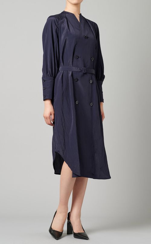 ワッシャーコートワンピース