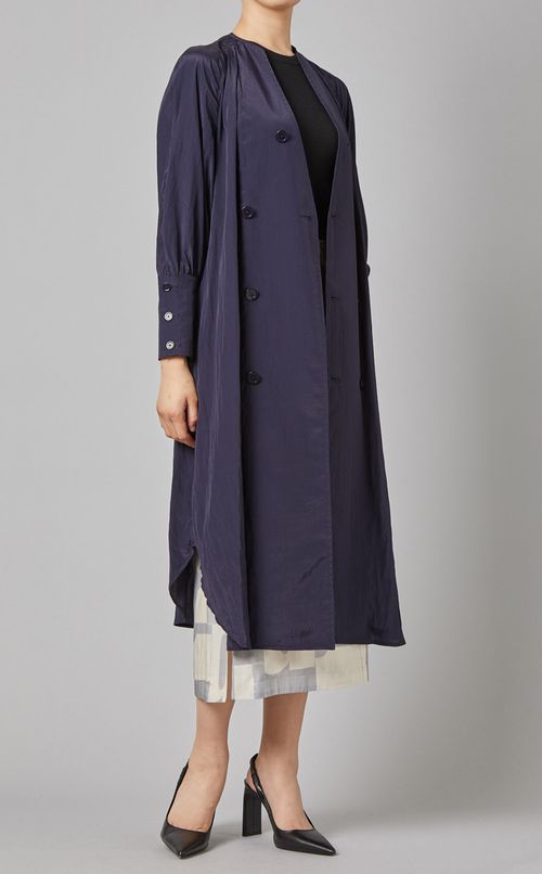 プリントサイドスリットスカート