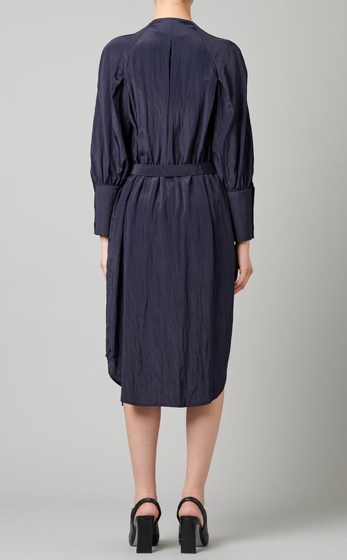 ワッシャーコートワンピース