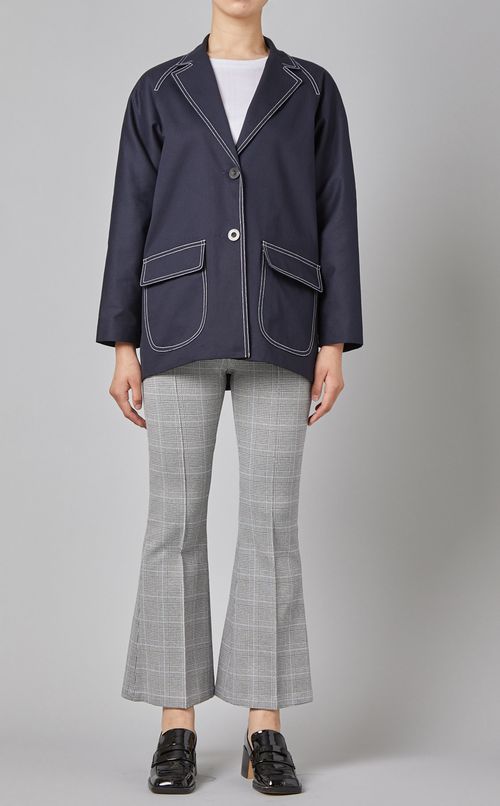 パッチポケットコットンジャケット