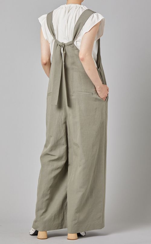 バックリボンオールインワン