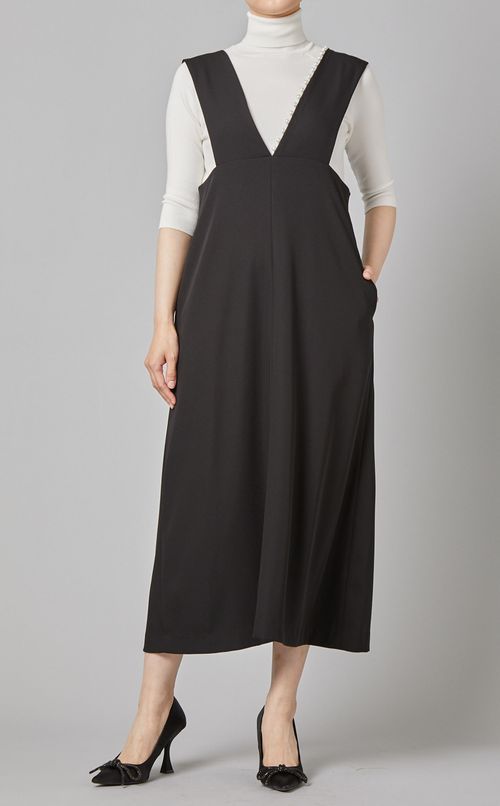 ワンサイドパールジャンパースカート