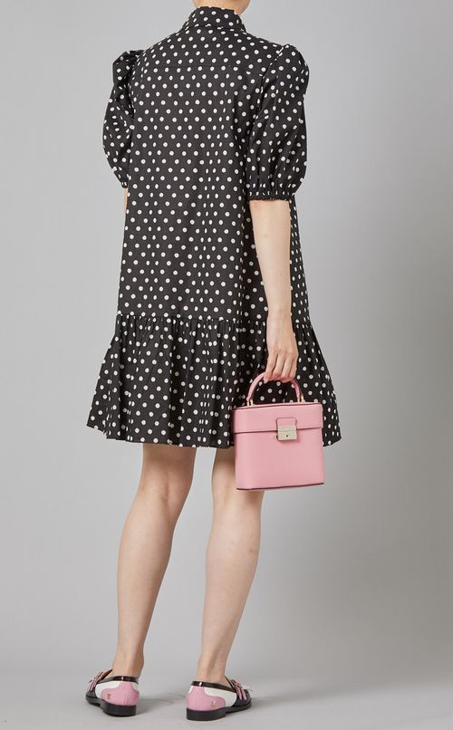 ドットプリントミニワンピース