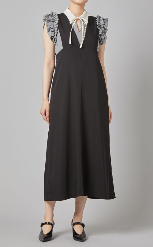 ワンサイドパールジャンパースカート