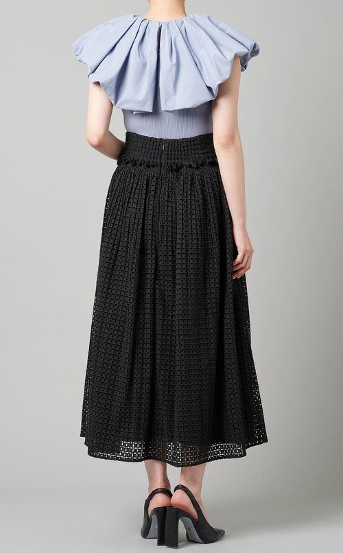 バルーンスリーブニットプルオーバー