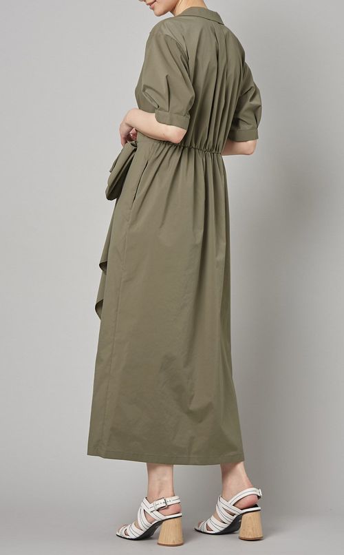 タイプライタードレープワンピース