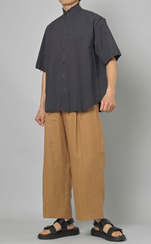 ラミーワンプリーツワイドパンツ