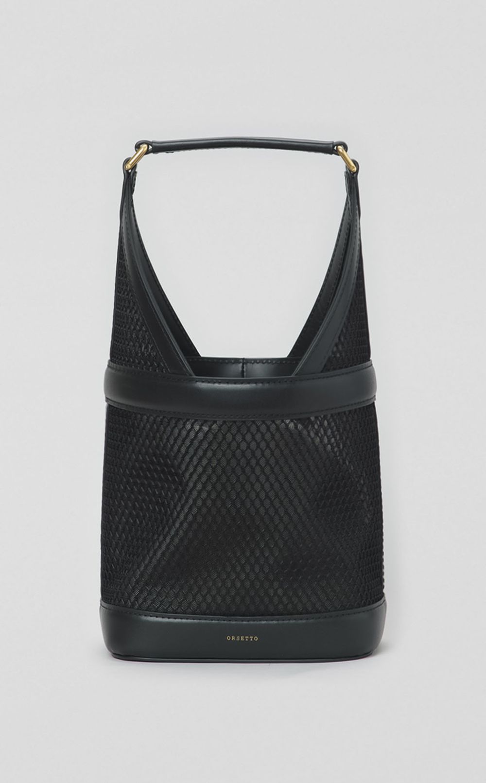 シースルーバケツショルダーバッグ