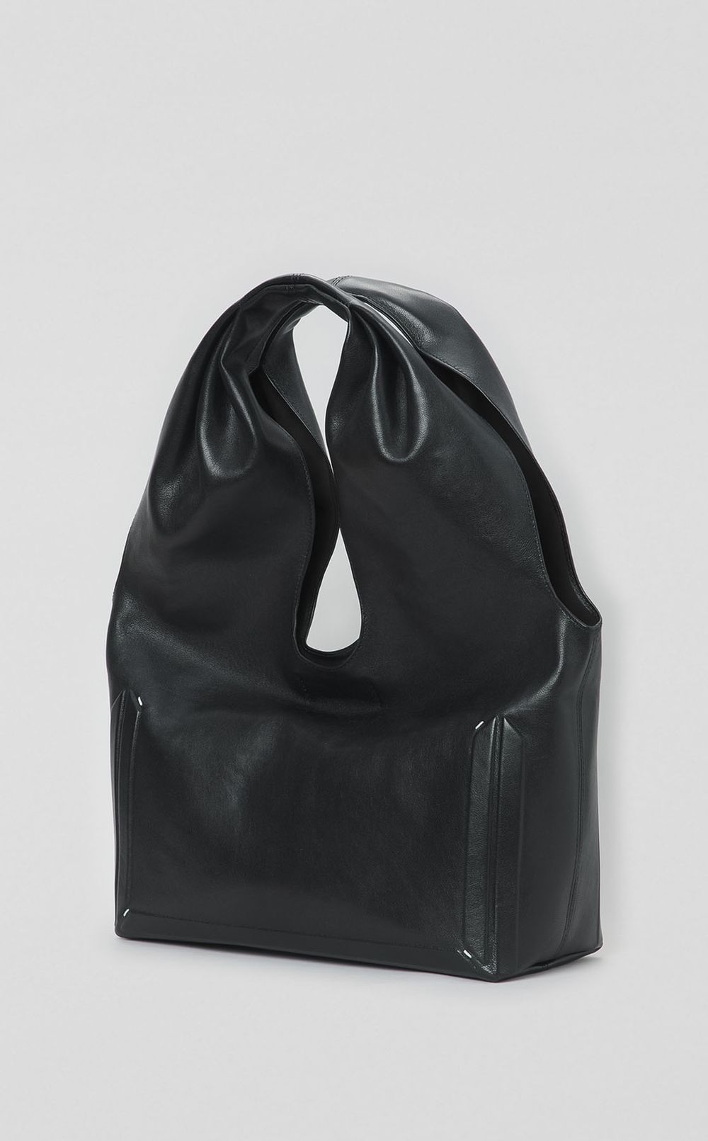 BOX BAGレザートートバッグ