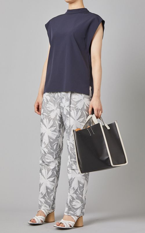 レザートートハンドバッグ