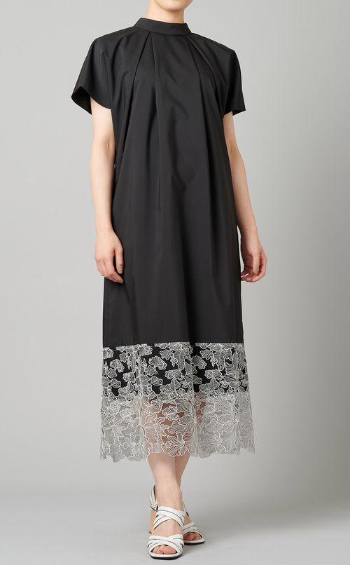 レースドッキングワンピース