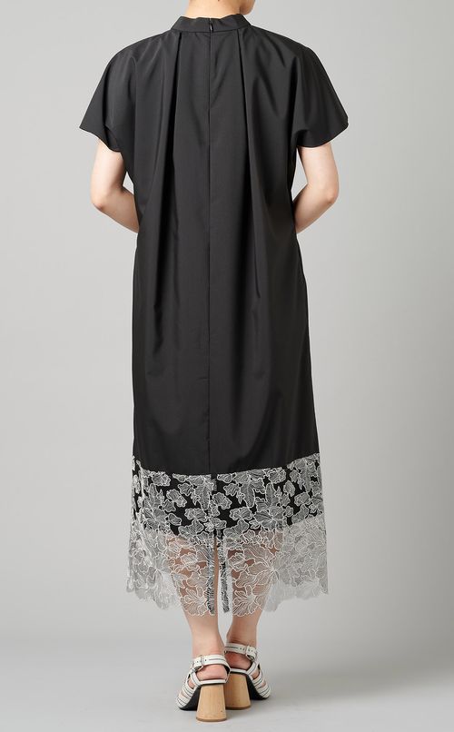 レースドッキングワンピース