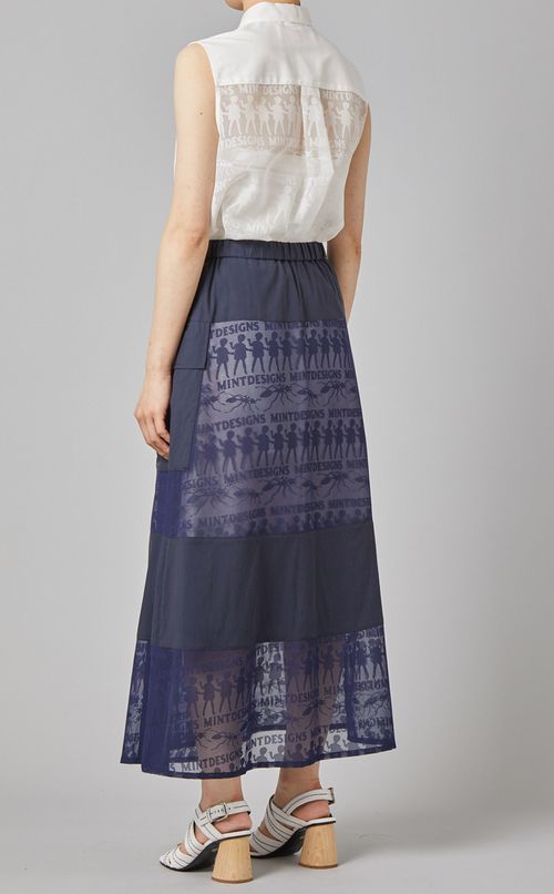 オパールレースラップスカート