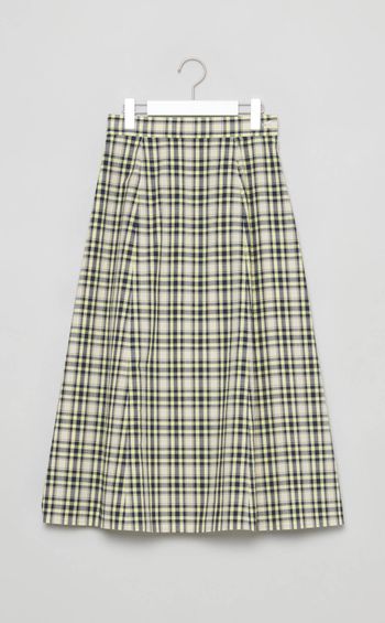 サッカーチェックルレアスカート