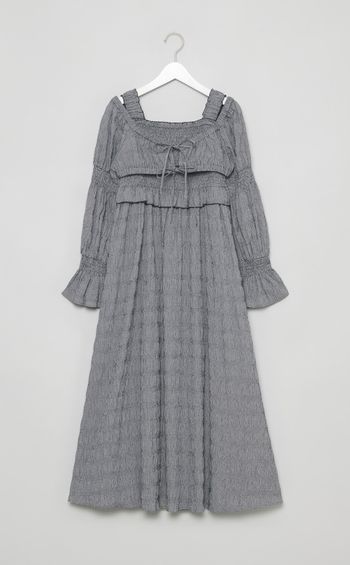 ボレロセットシャーリングワンピース