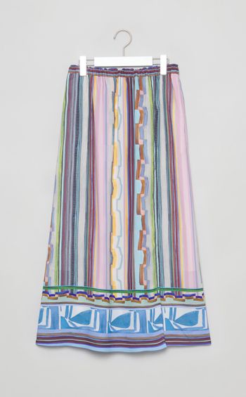 リートスプリントギャザースカート