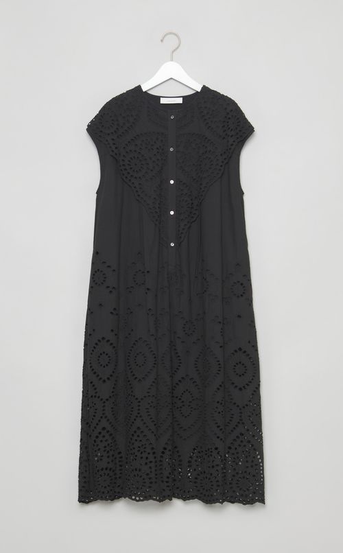 シフリー刺繍スカラップワンピース