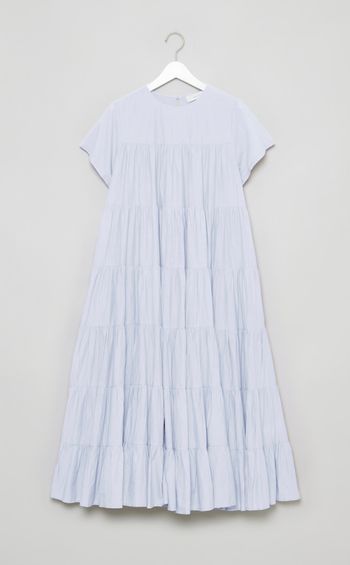 コットンボイルティアードワンピース