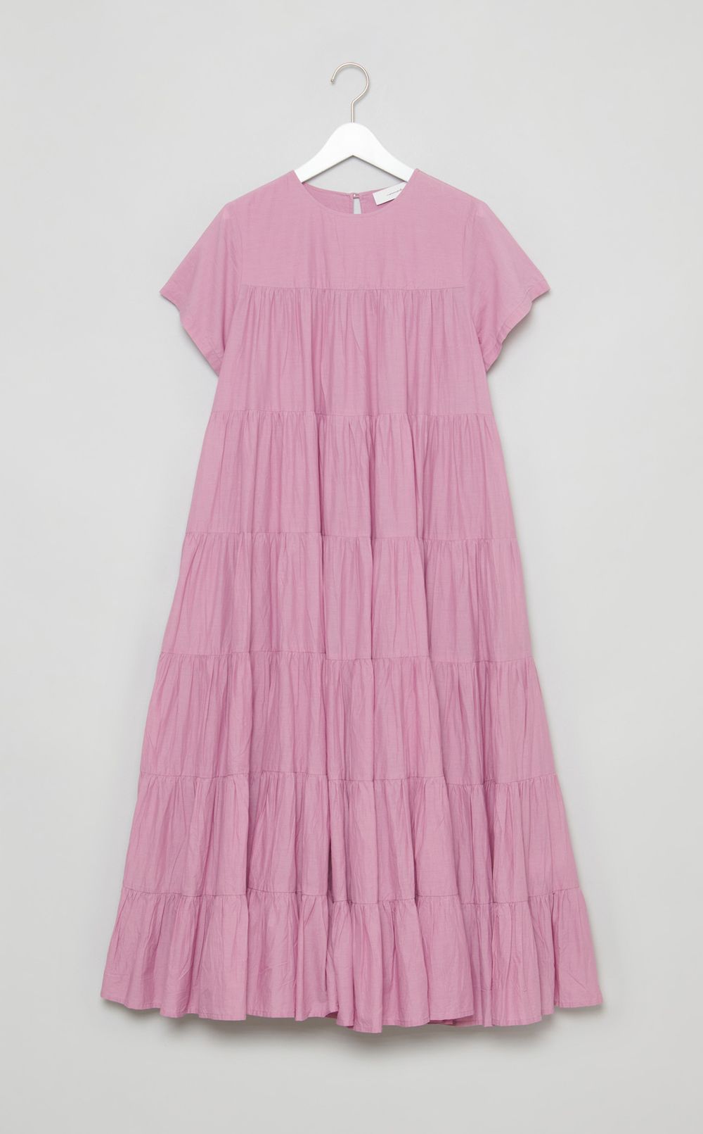 コットンボイルティアードワンピース