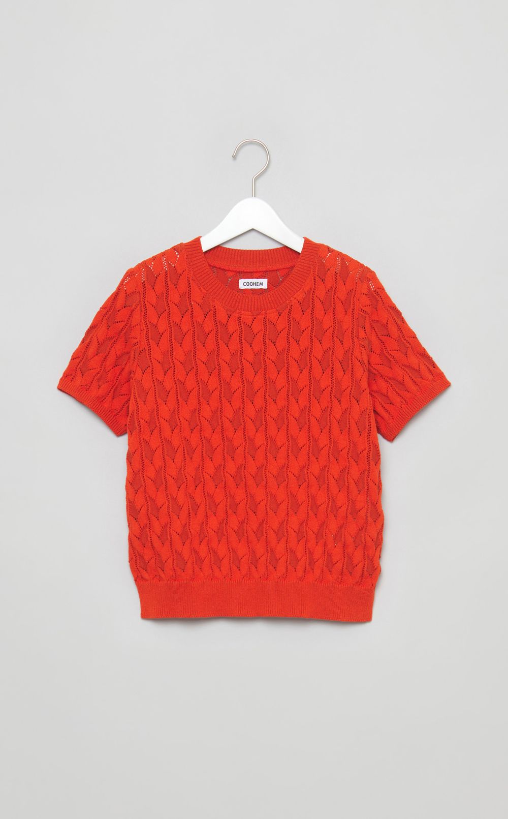 ウェーブニットプルオーバー