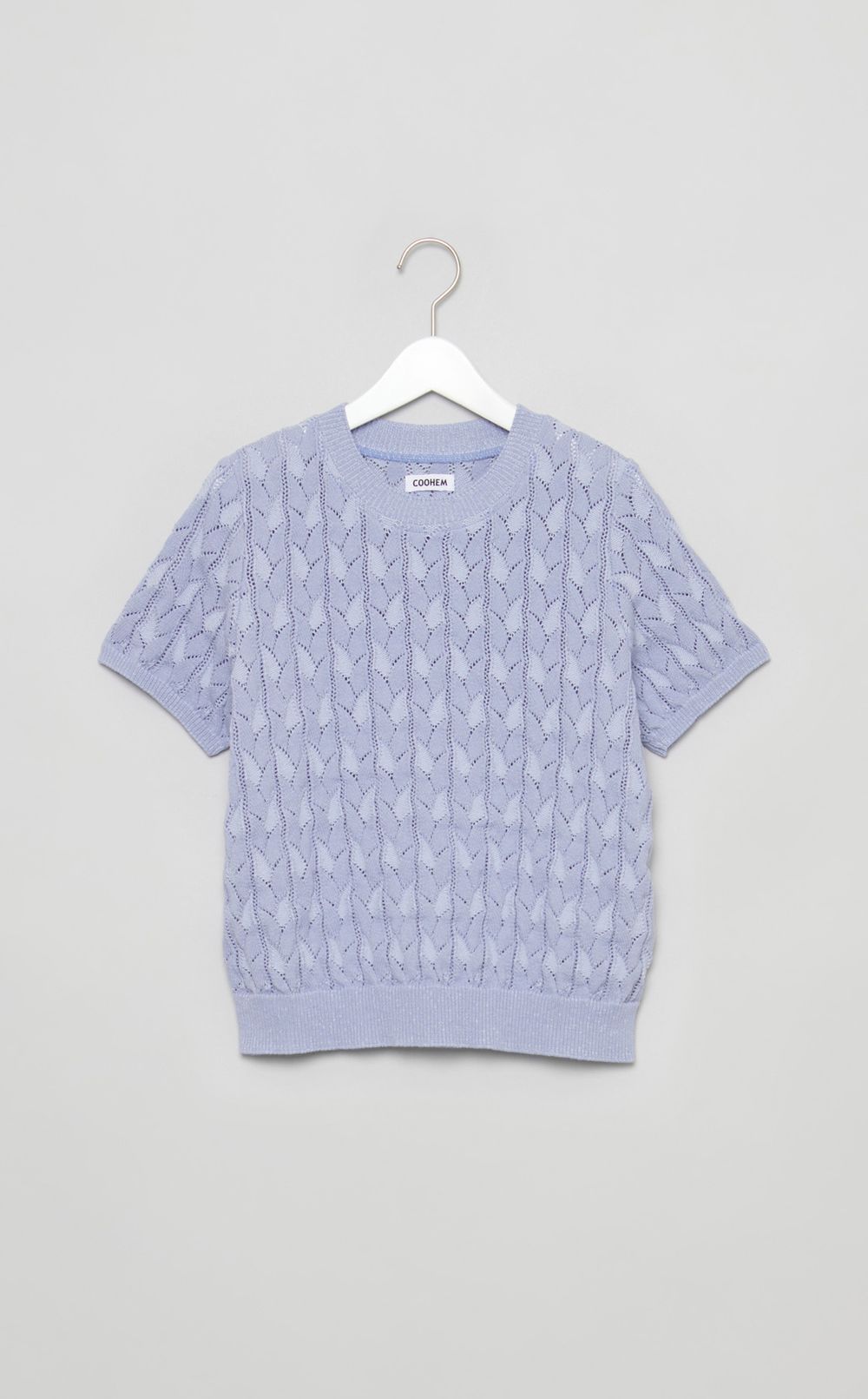 ウェーブニットプルオーバー