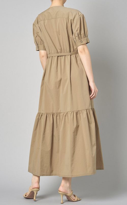 タイプライターティアードワンピース