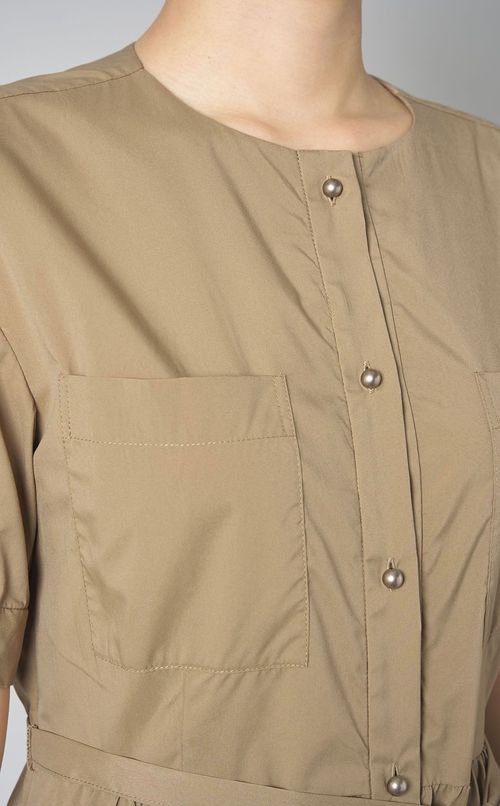 タイプライターティアードワンピース