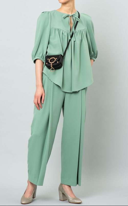 2タックワイドパンツ